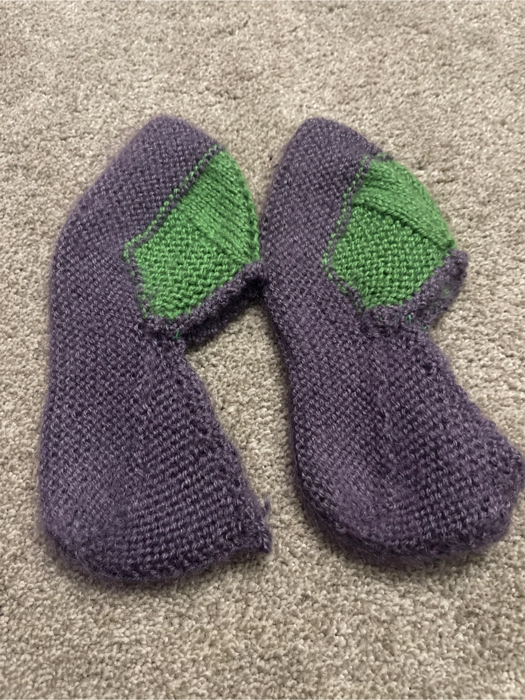 Handmade Knitted Slippers (Set of 4 Pairs)