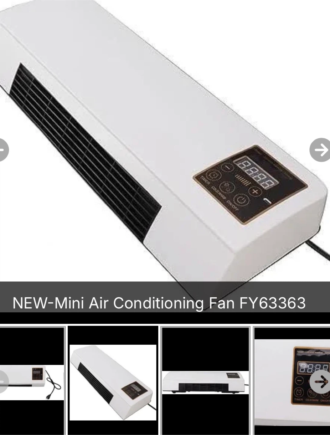 New Mini Air Conditioning Fan FY63363