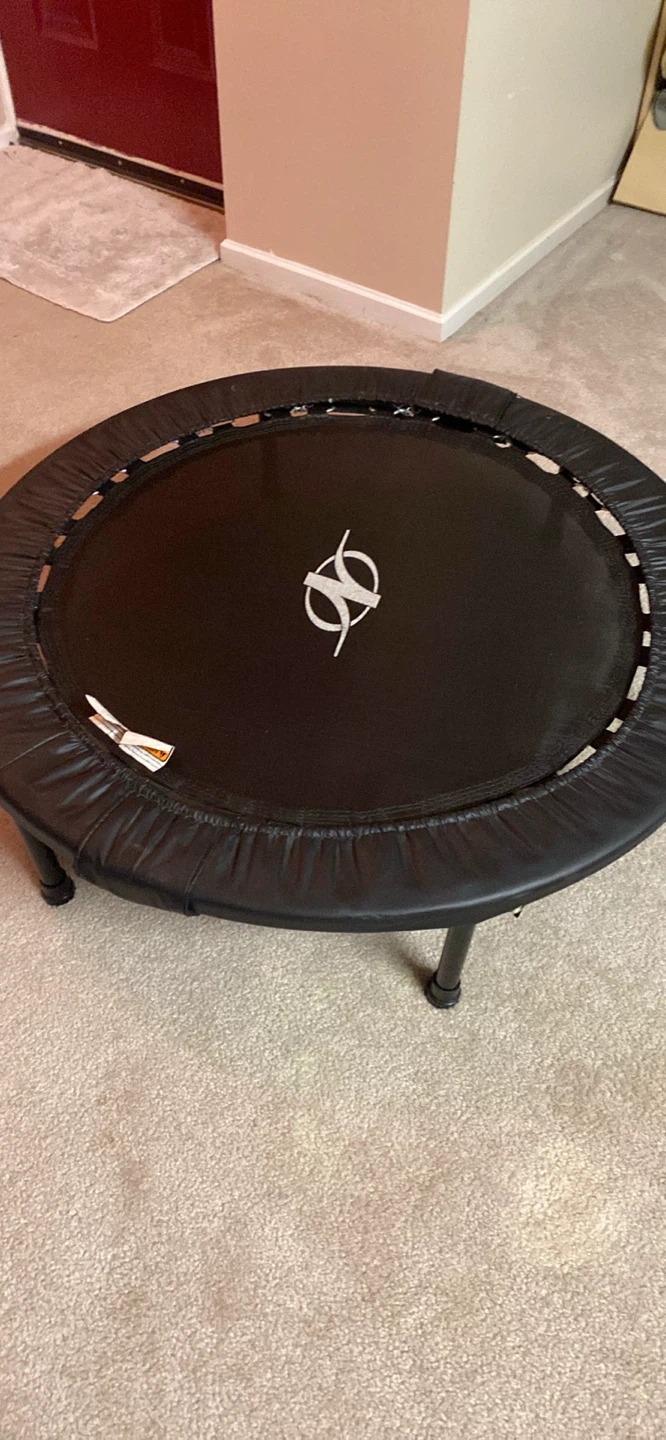 Black Fitness Trampoline