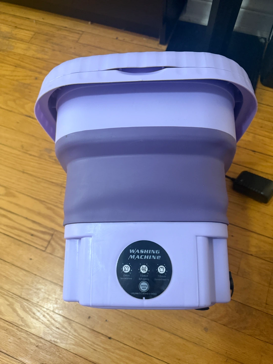 Portable Folding Washing Machine - Purple