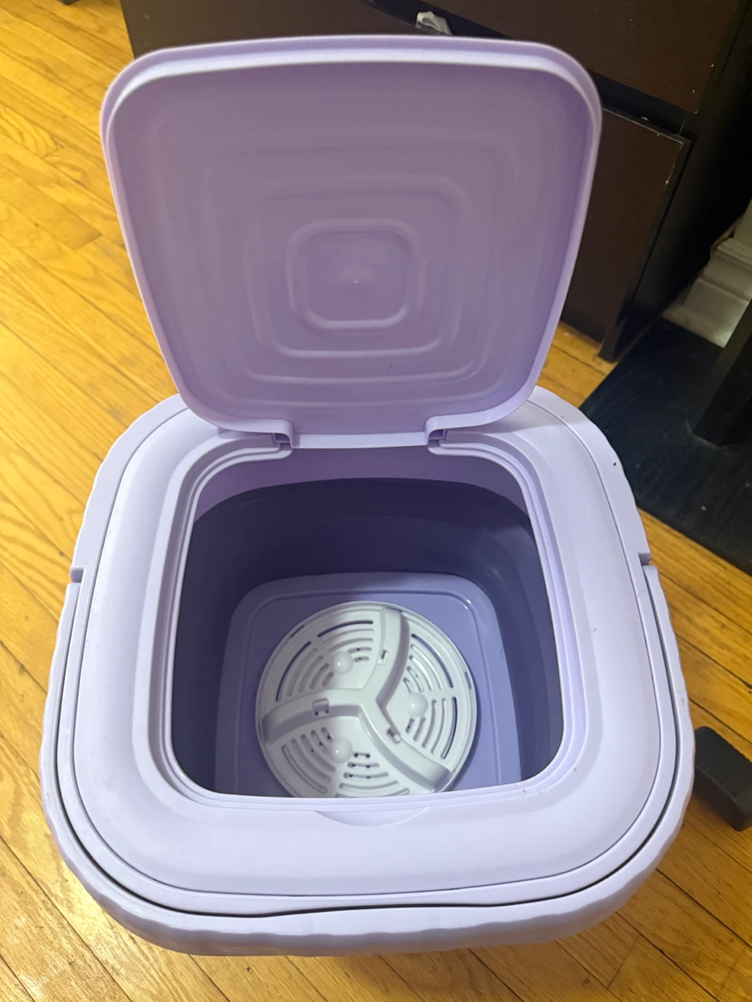 Portable Folding Washing Machine - Purple - photo 3