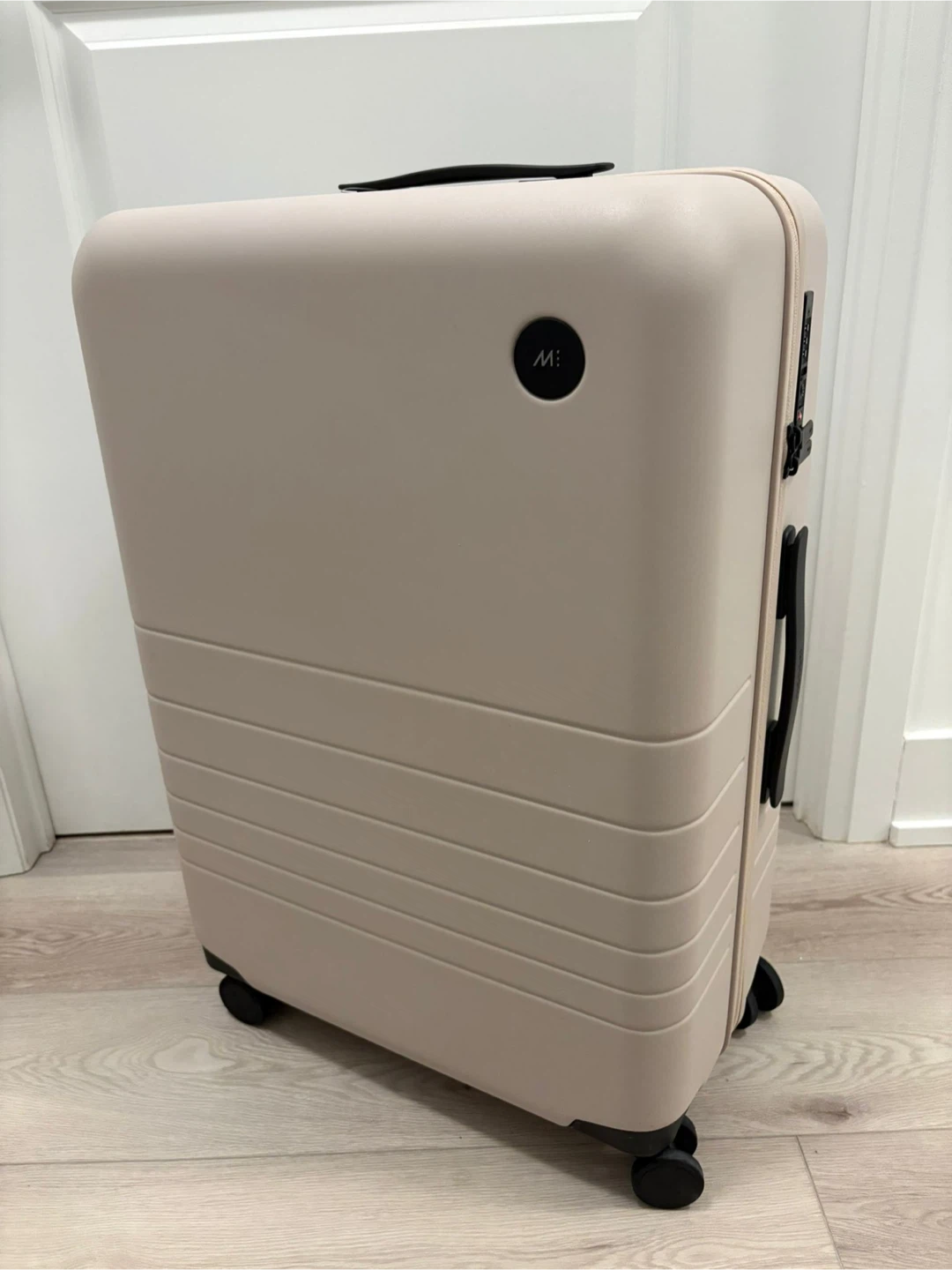 Monos check in medium Luggage - Beige