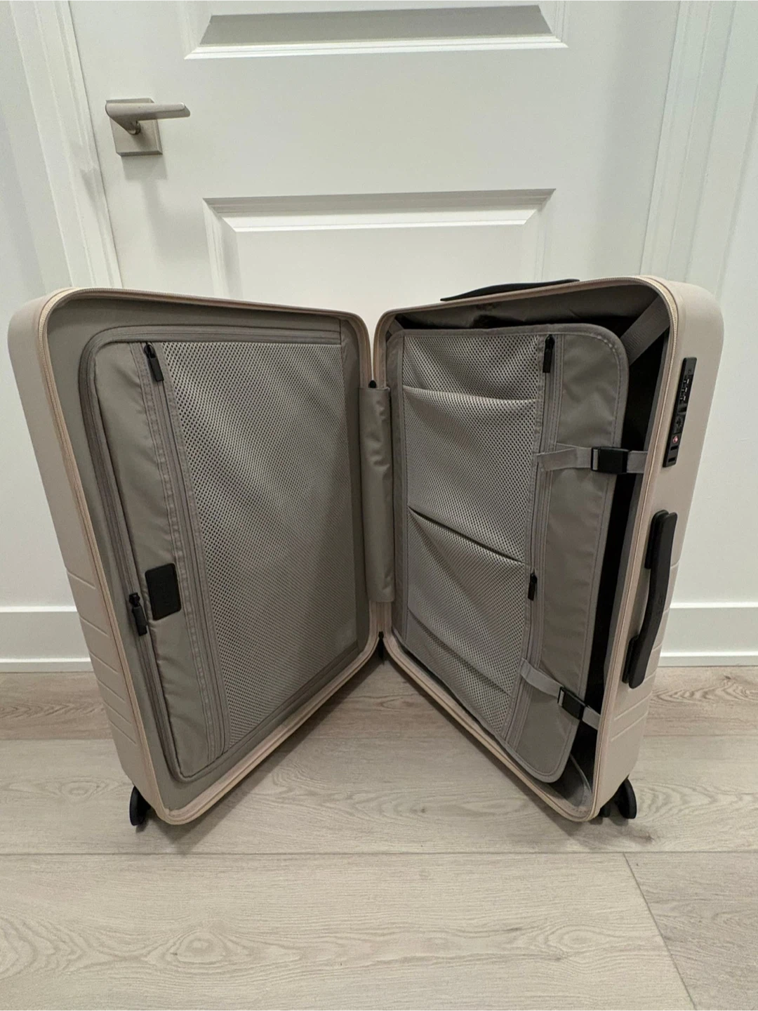 Monos check in medium Luggage - Beige - photo 2