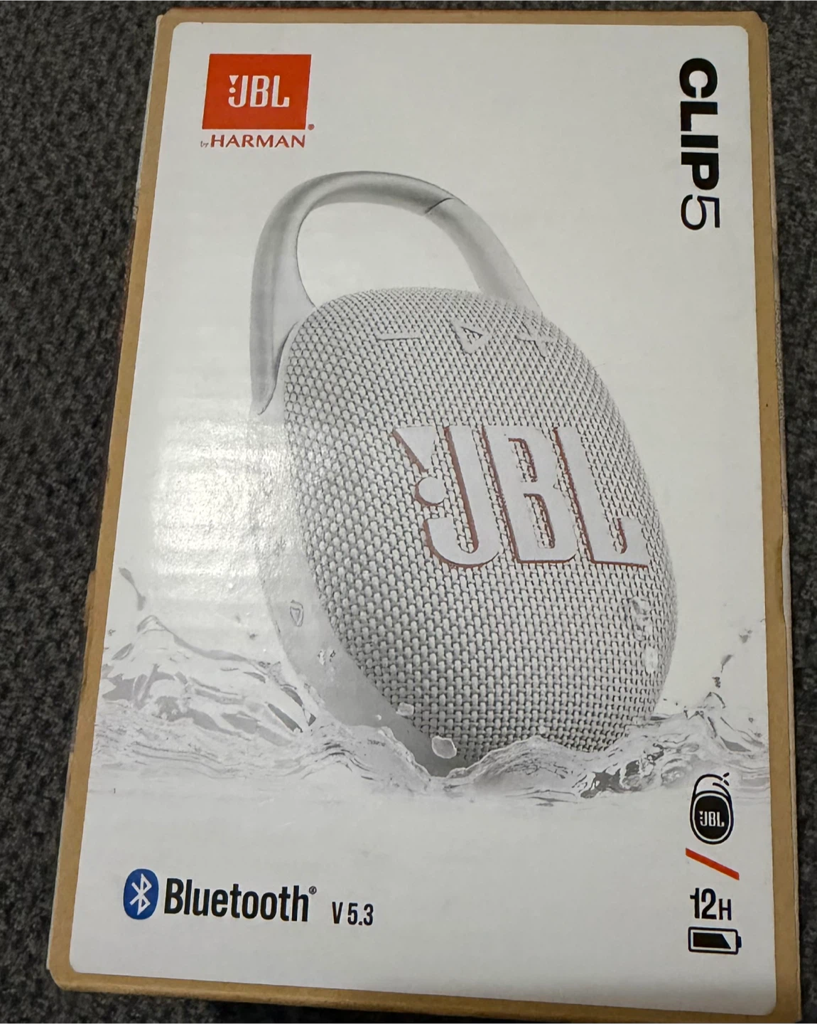 JBL Clip 5 Portable Bluetooth Speaker