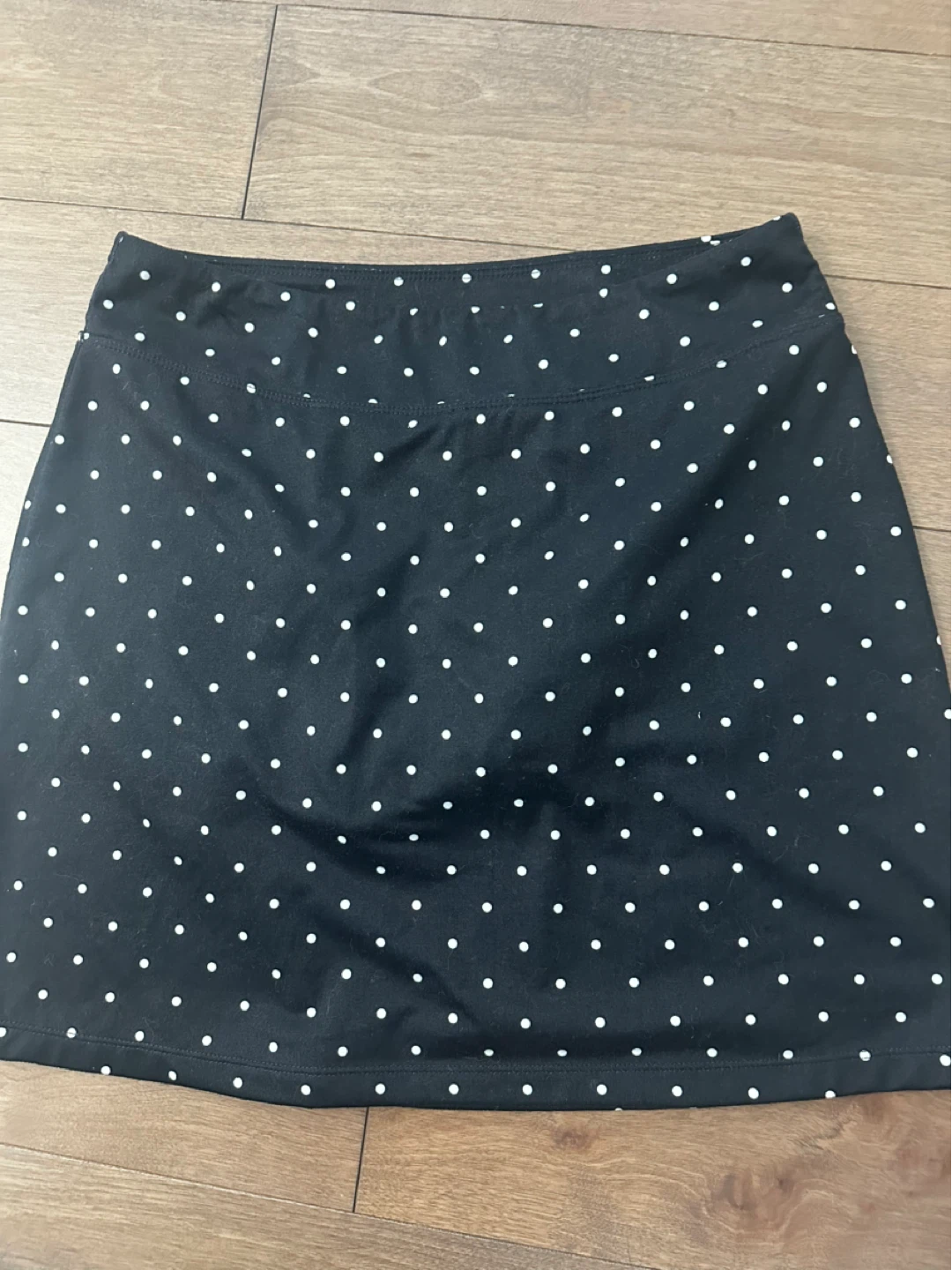 Black and White Polka Dot Skort - photo 2