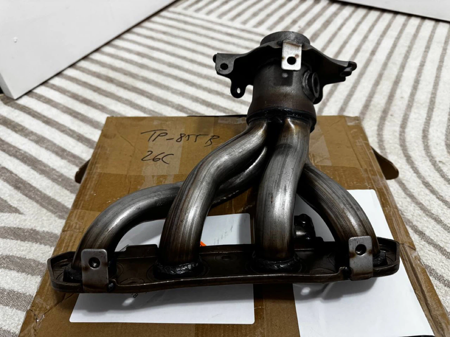 A-Premium Exhaust Manifold Kit w/ Gaskets & Hardw - photo 5