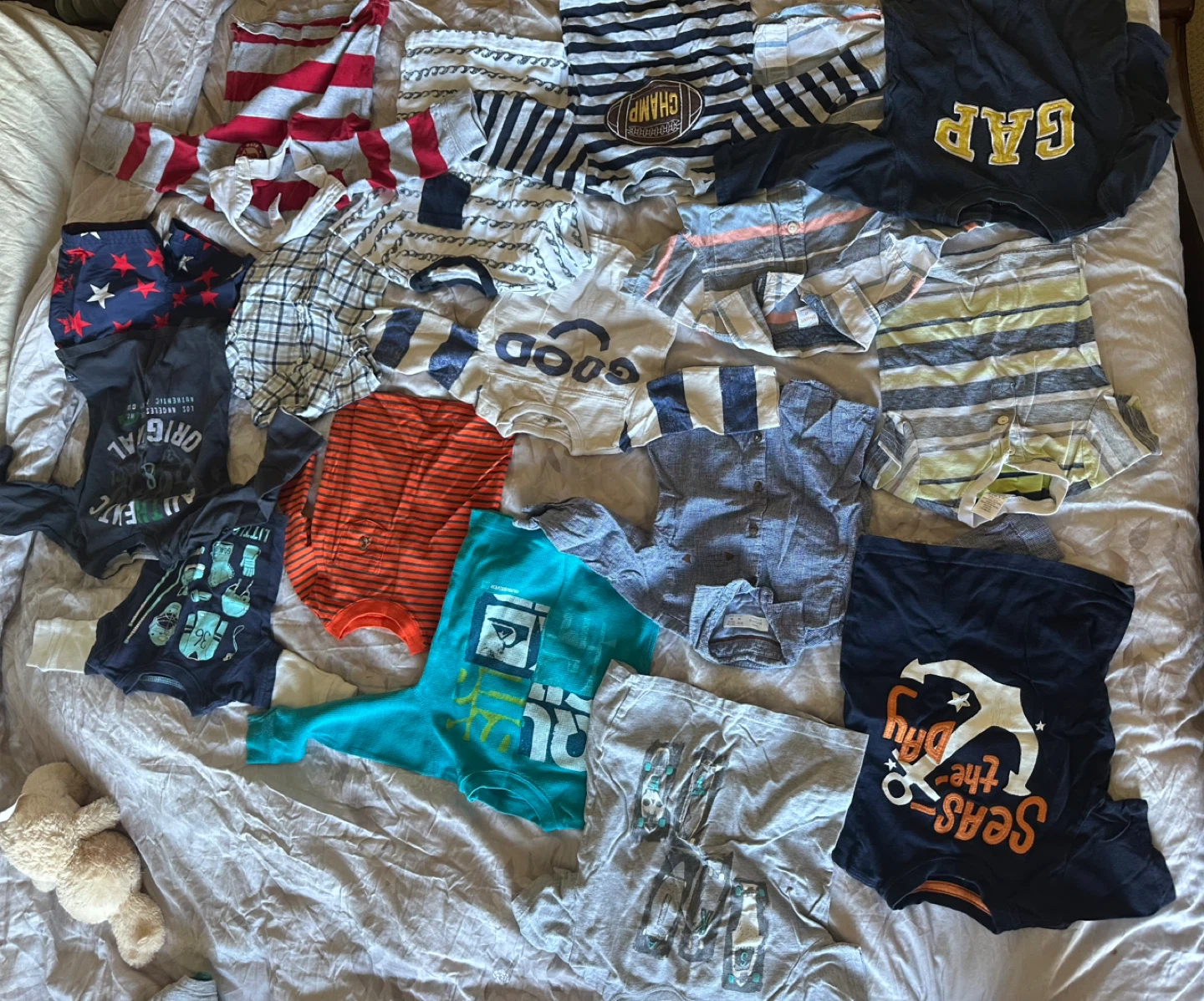 Kids Clothing Bundle - T-shirts, Pants, and Shorts all for $100 - photo 2