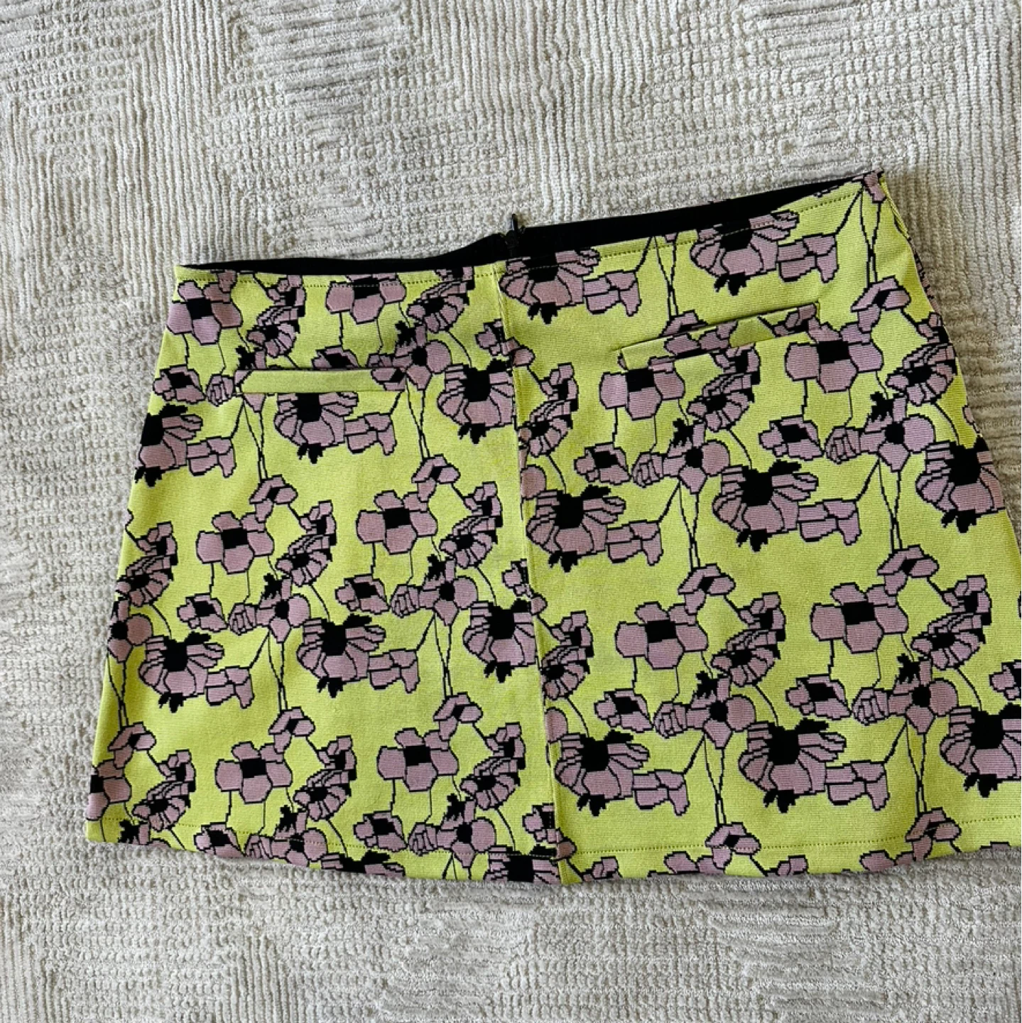 NEW ZARA Floral Mini Skirt - Size L - photo 2
