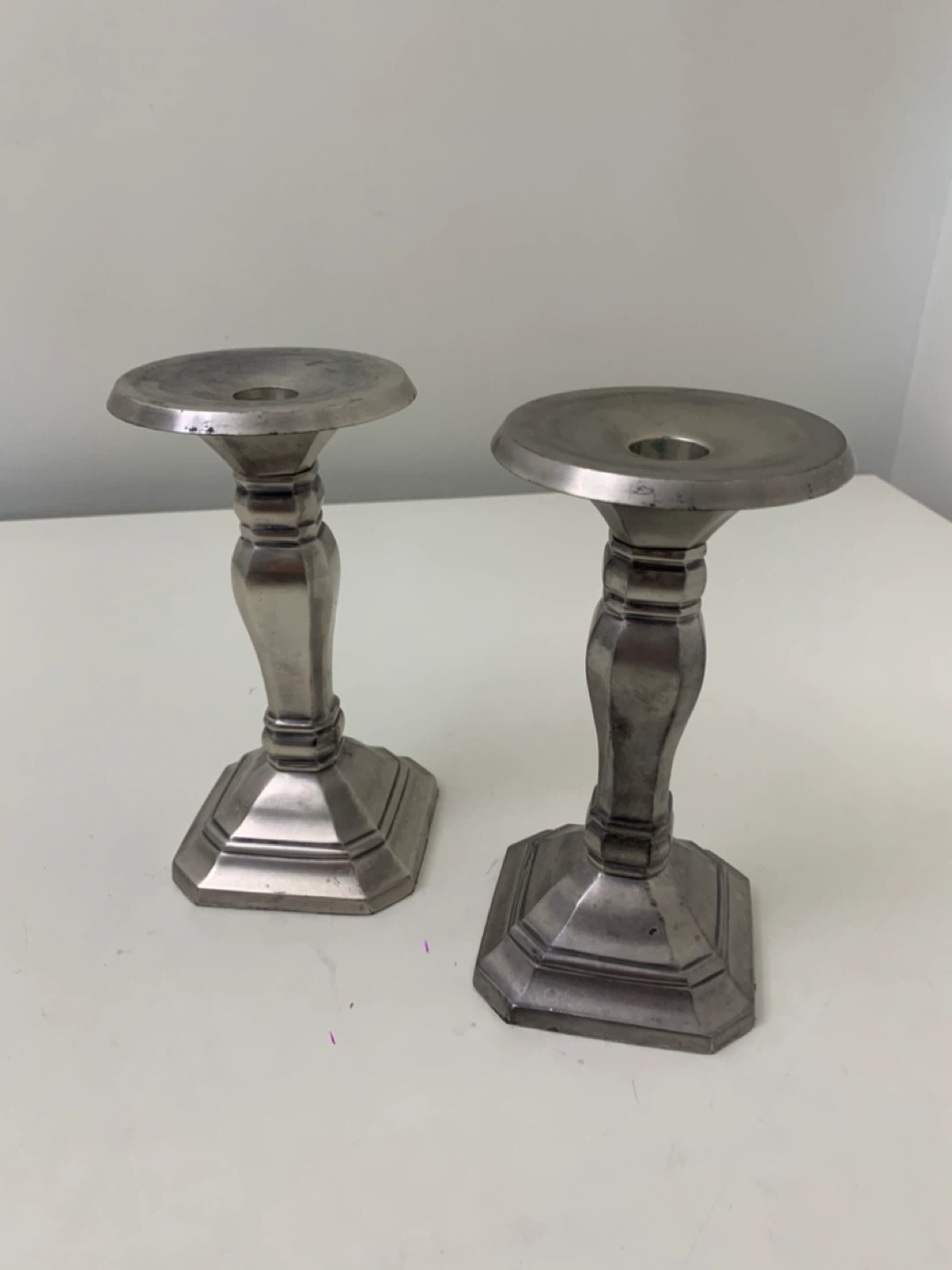 Metal Candlesticks - Home Decor - Pottery Barn Set of 2