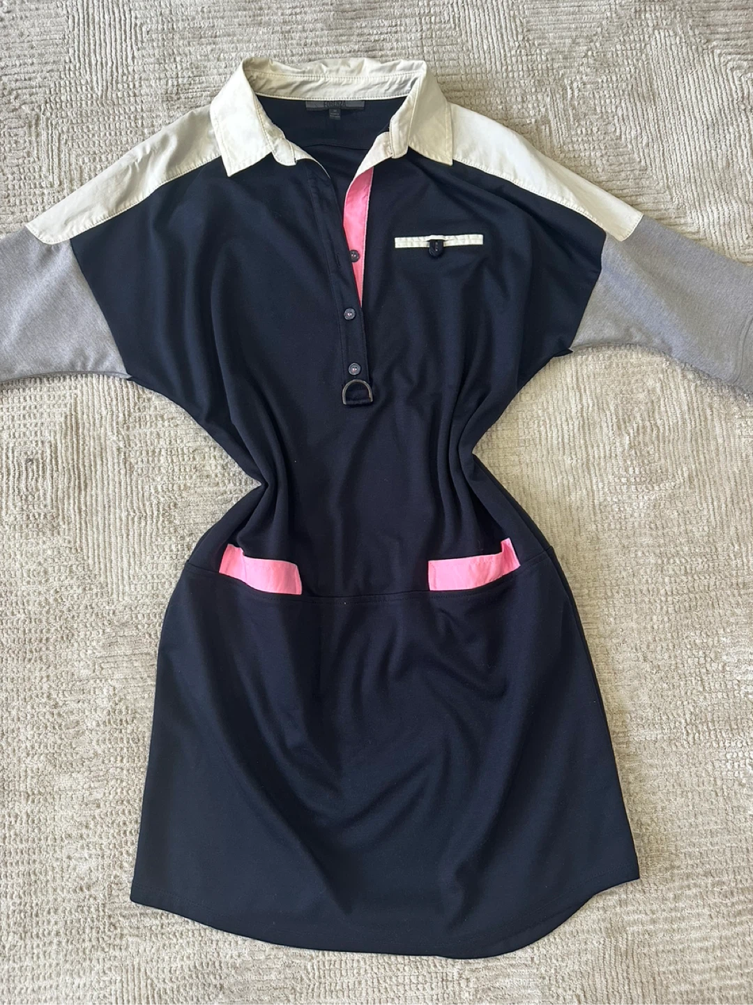 Foranza Colour Block Dress Size M