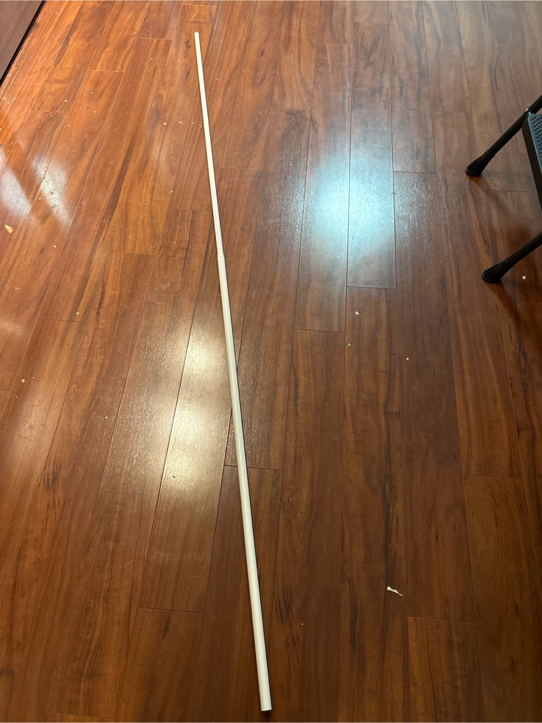 White Curtain Rod - photo 2