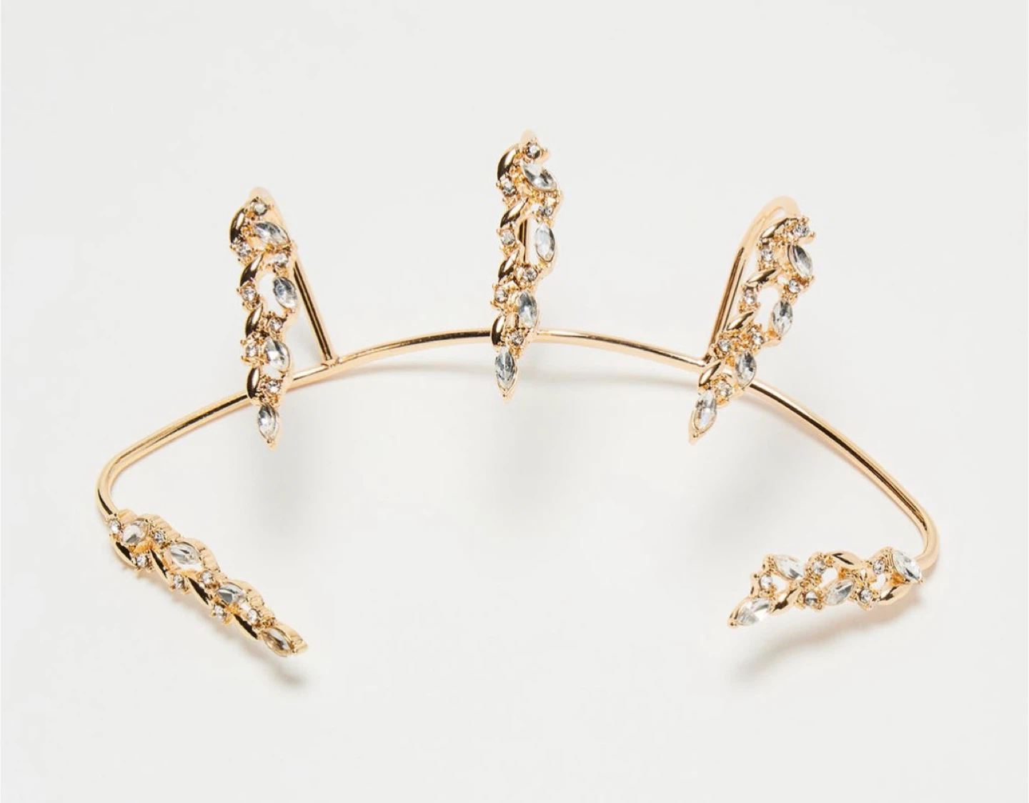 BN Gold Crystal Nail Ring - photo 3