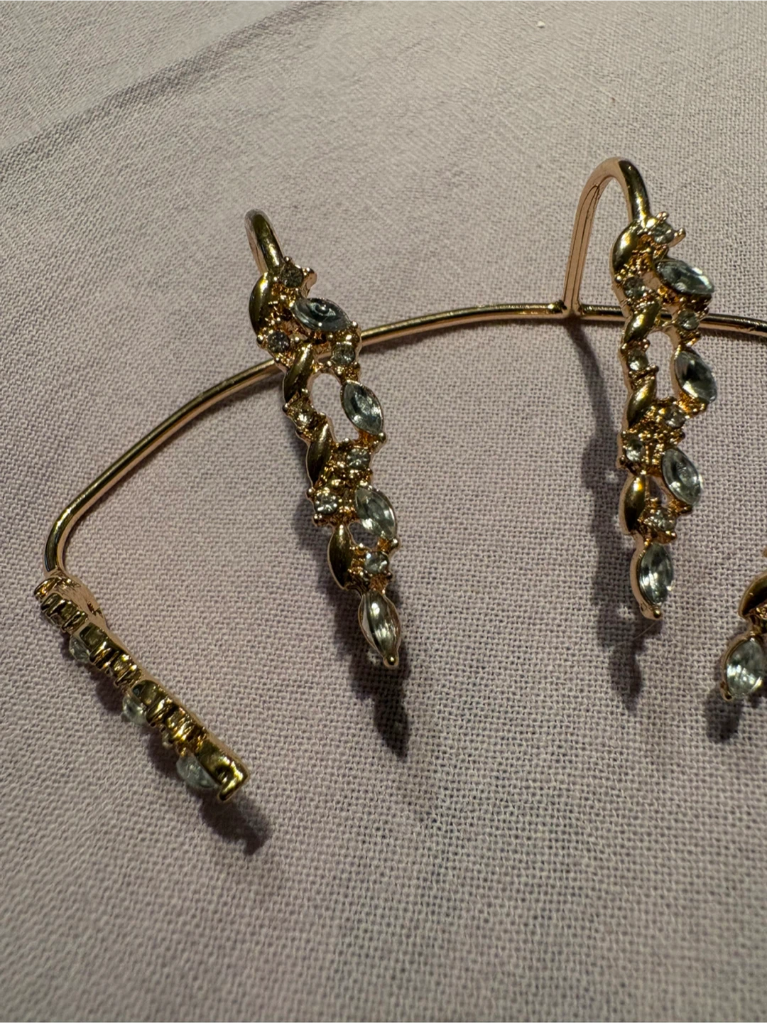 BN Gold Crystal Nail Ring - photo 5