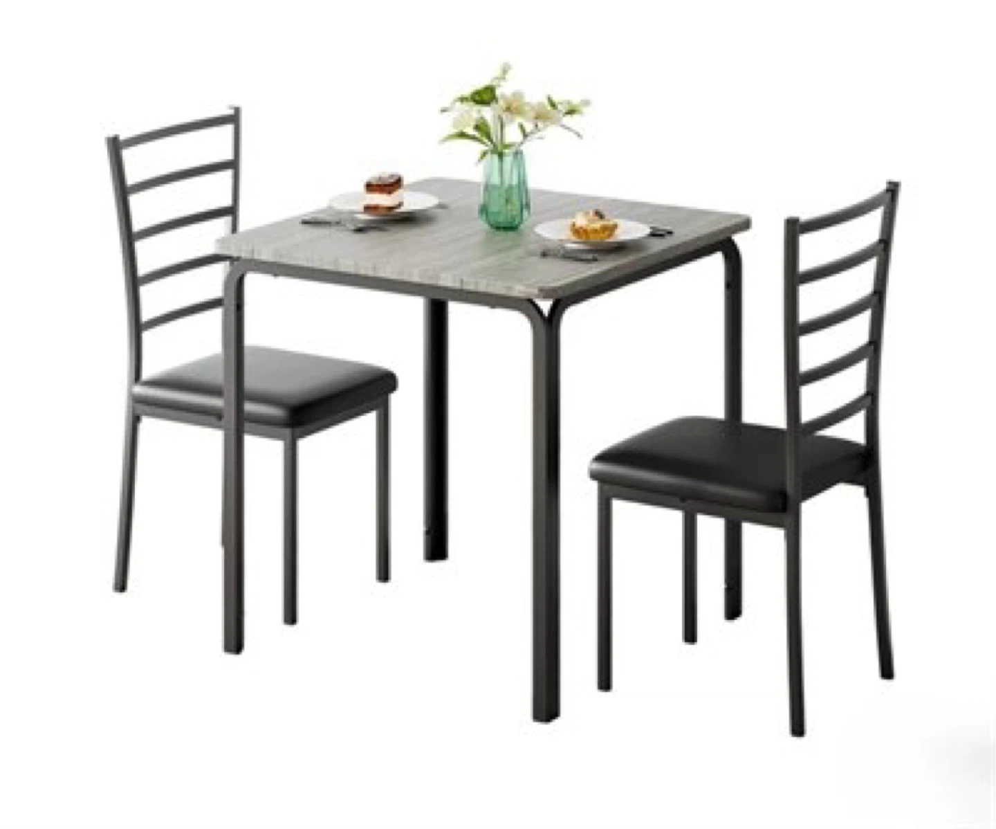 Brand new (never used) Dining Set with Square Table and Chairs - photo 3