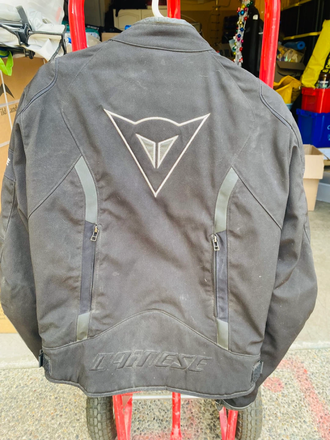 Dainese Black Motorcycle Jacket - Size 50