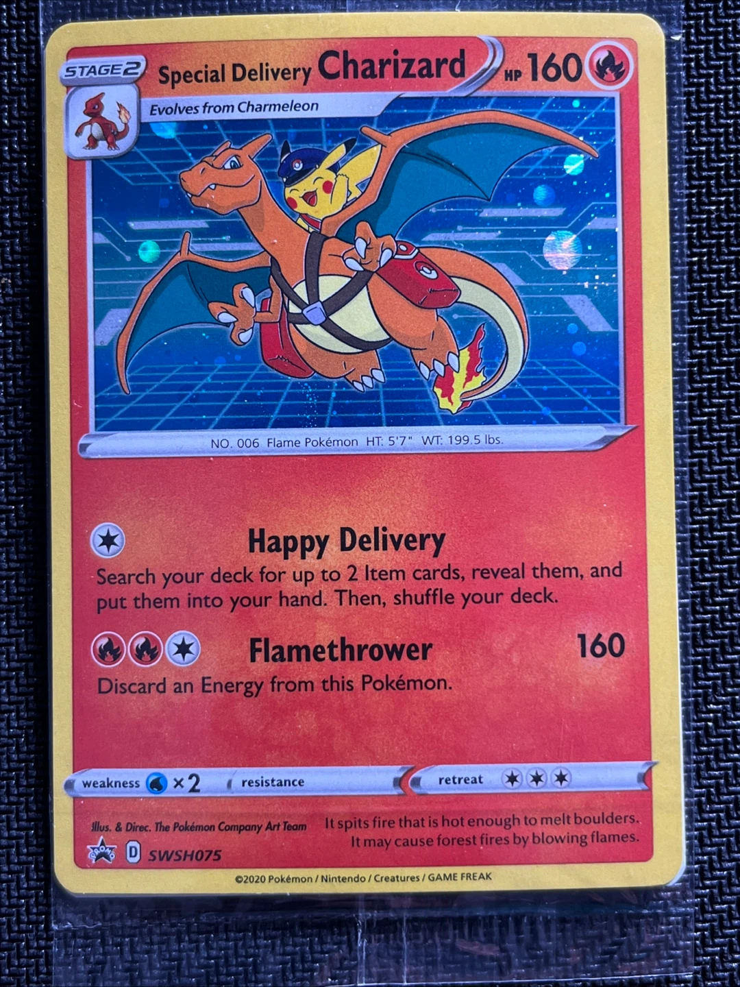 Special Delivery Charizard Promo Pokémon Card Sealed - photo 2