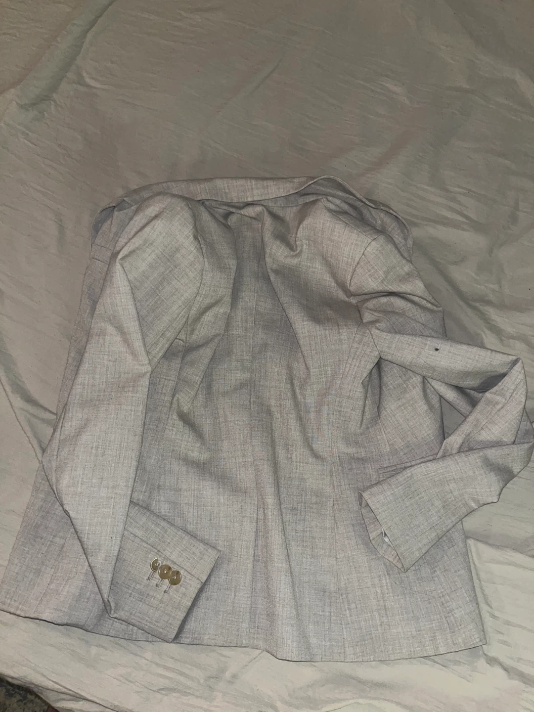 Banana Republic Light Grey Blazer Size 2 - photo 4