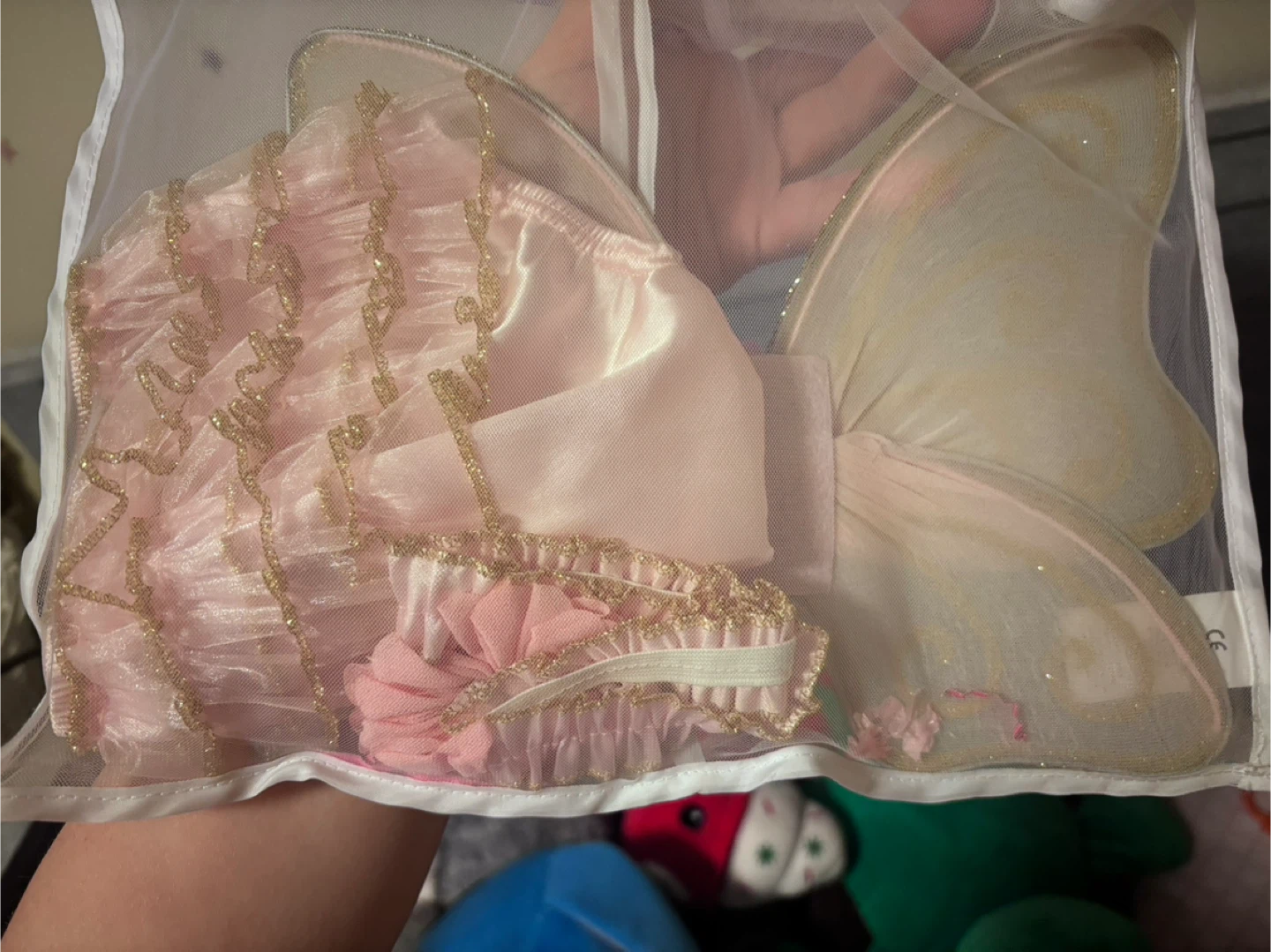 Baby Fairy Costume Set with Wings and Tutu - photo 2