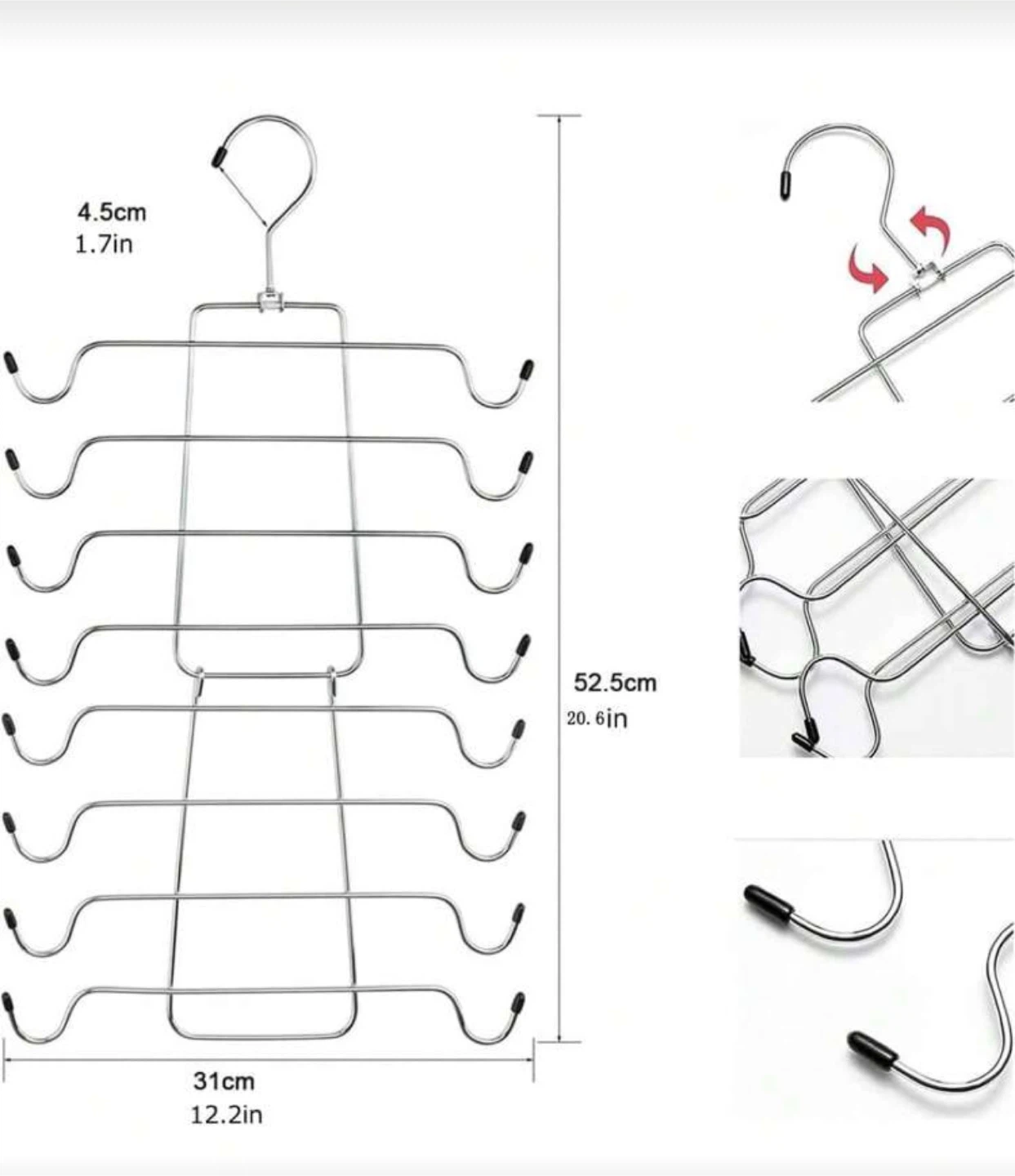 2 Multi-Layer Hanger for Closet - photo 2