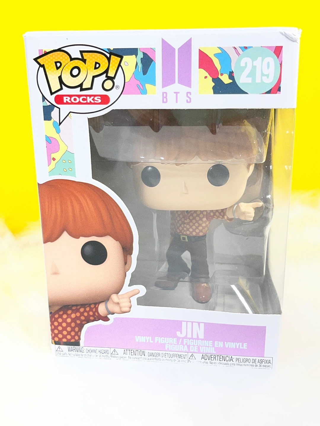 Funko Pop! Rocks BTS Jin Vinyl Figure 219