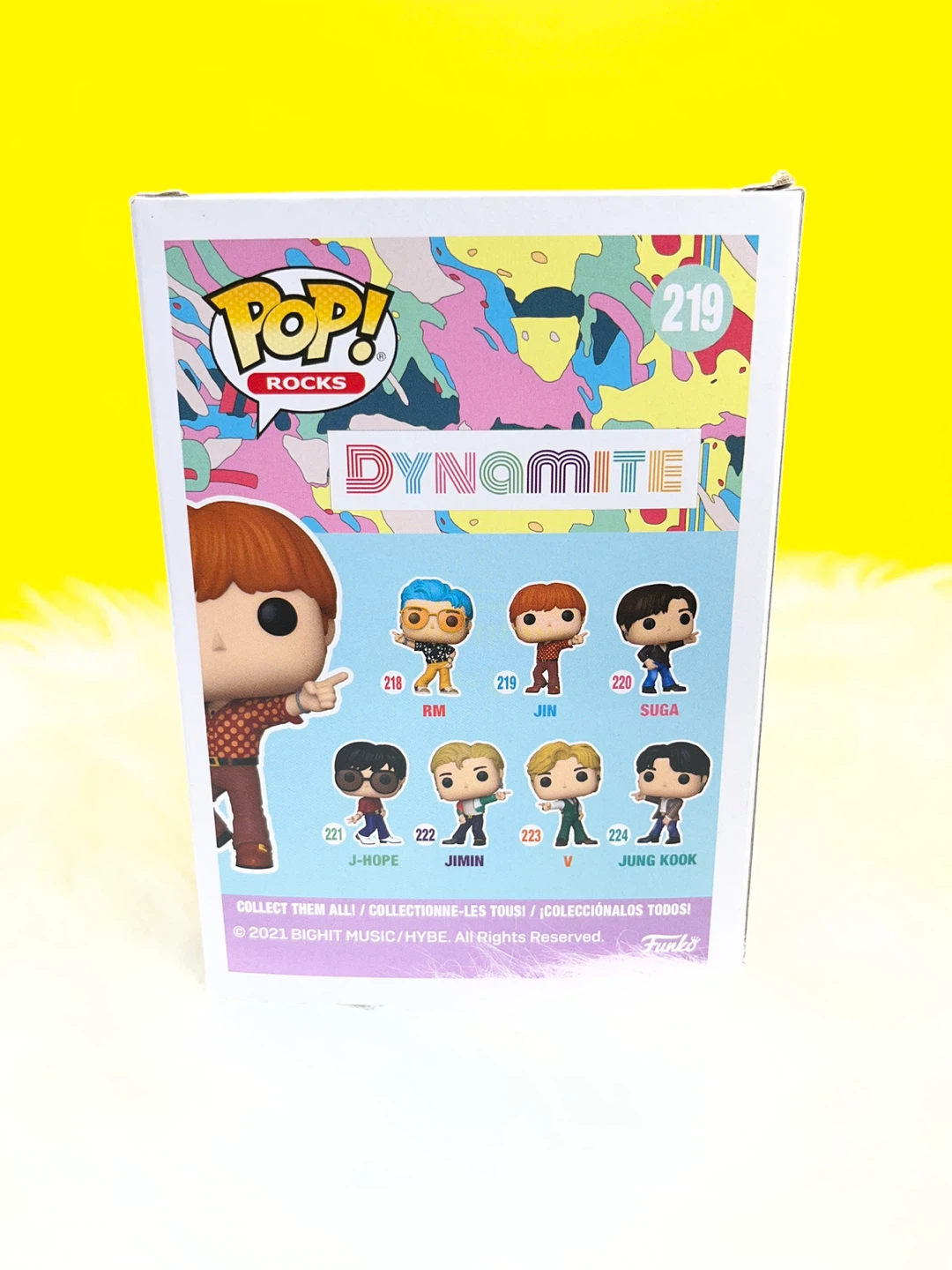 Funko Pop! Rocks BTS Jin Vinyl Figure 219 - photo 3