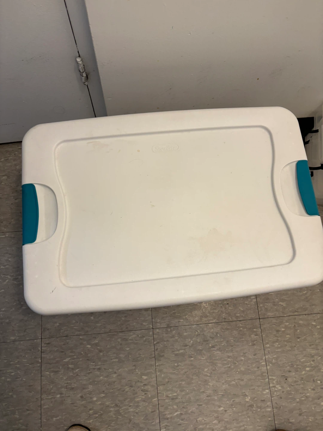 2 Sterilite Latching Storage Box - 64 Qt / 61 L White