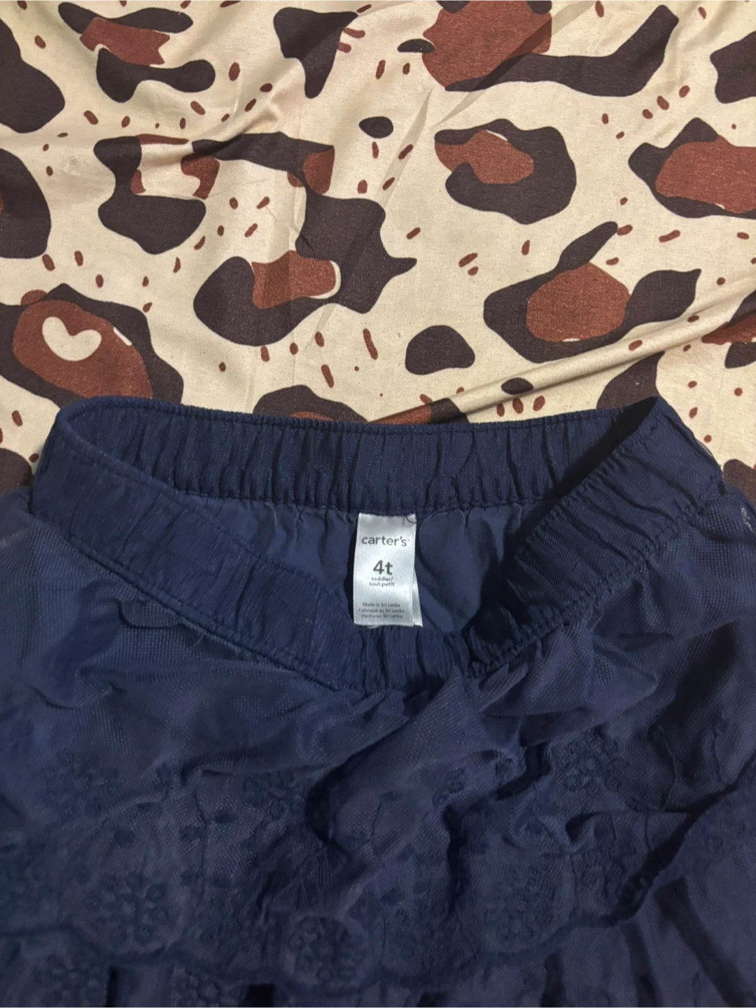 Carters Navy Blue Tulle Skirt - Size 4T - photo 2