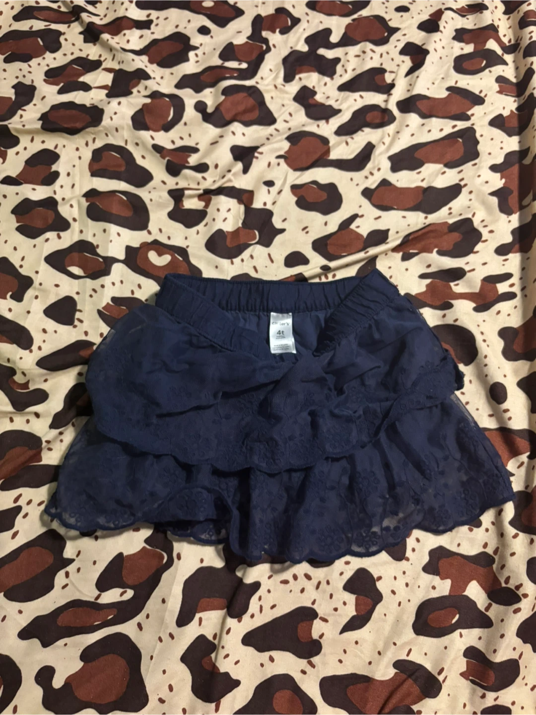 Carters Navy Blue Tulle Skirt - Size 4T