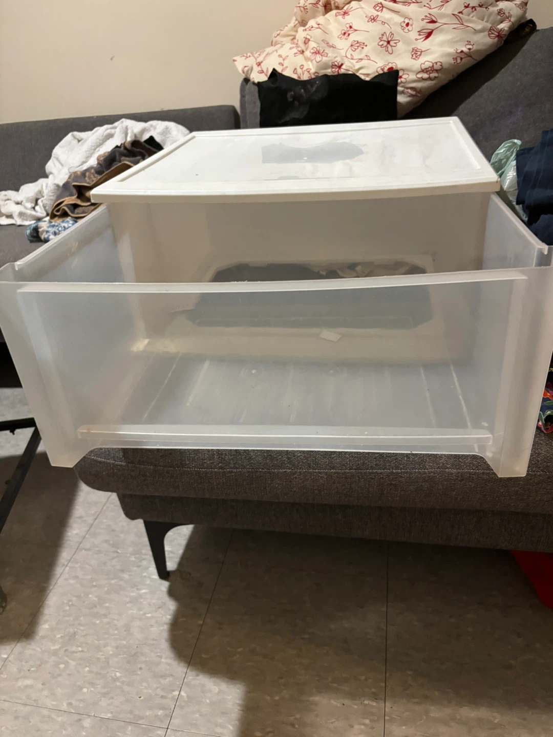 Plastic Storage Drawer Unit