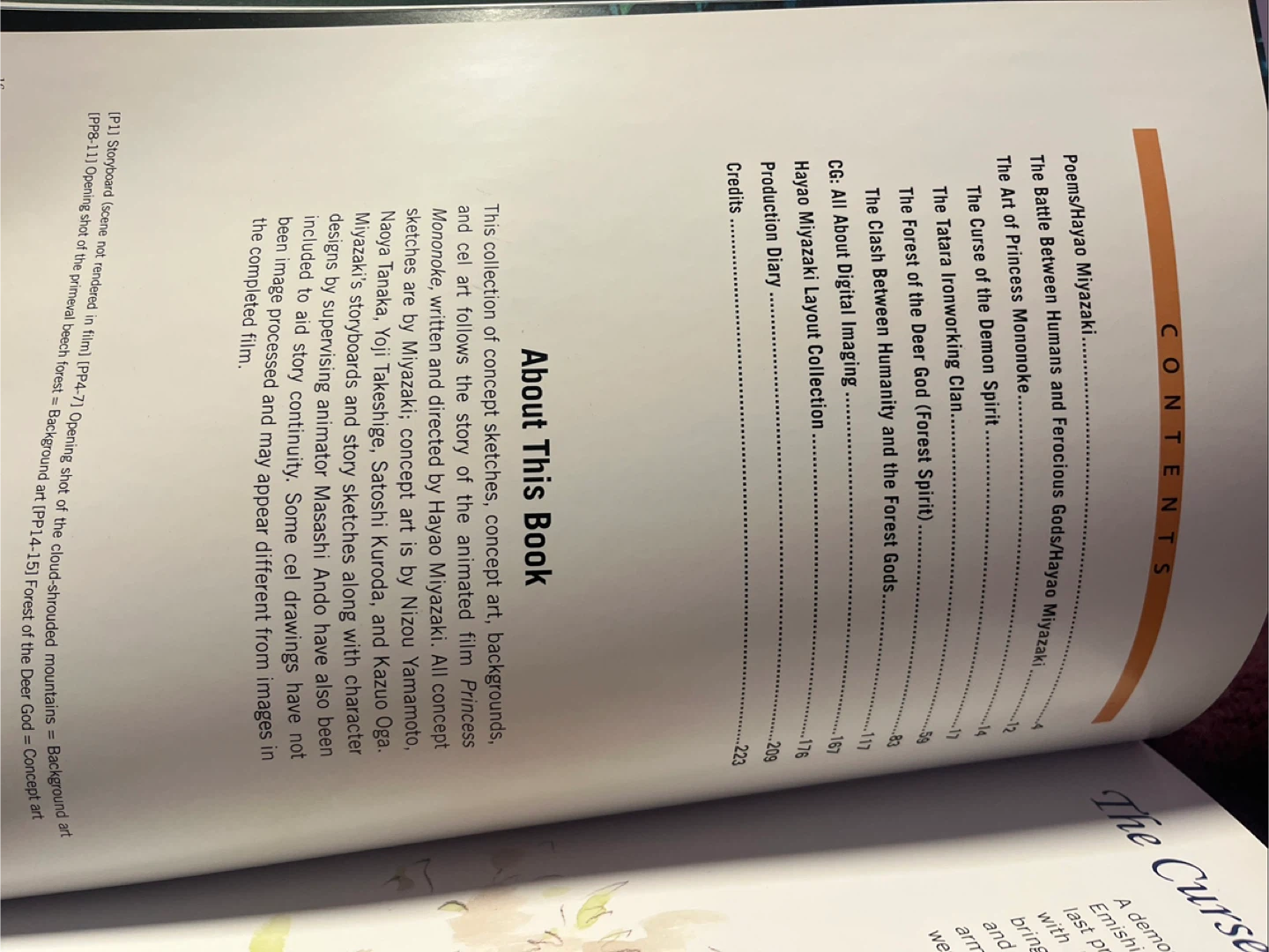 The Art of Princess Mononoke Book - photo 3