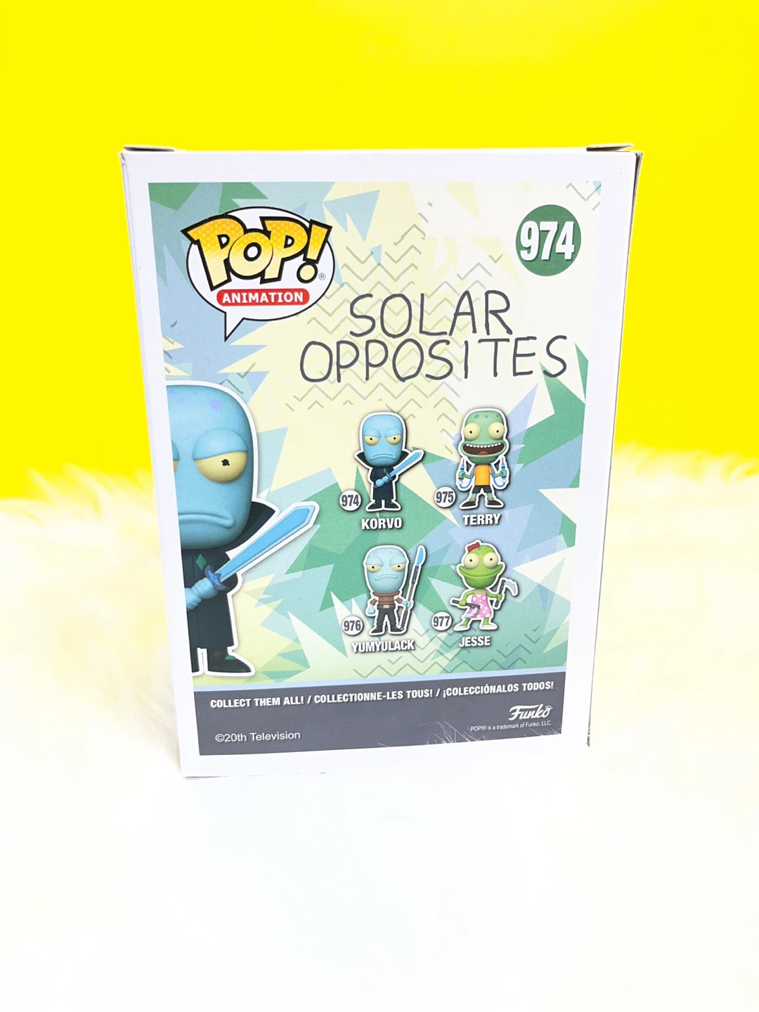 Funko Pop! Solar Opposites Korvo #974 Vinyl Figure - photo 3