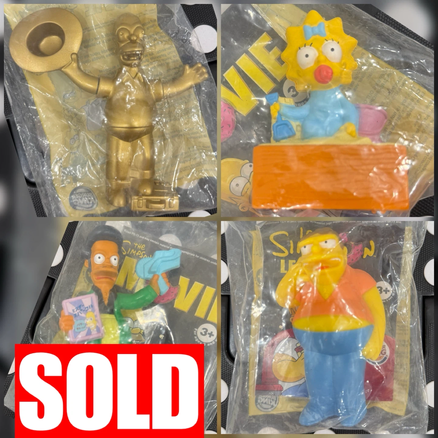 The Simpsons Movie 2007 Burger King Toys – Rare Collectibles