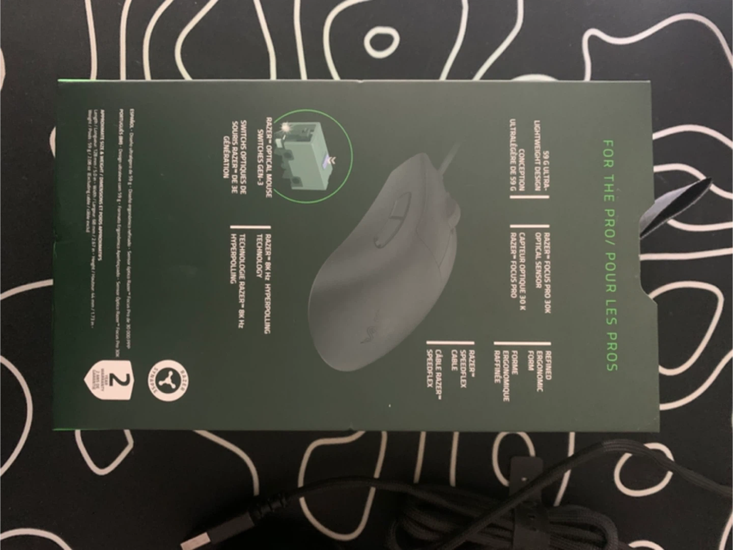 Razer DeathAdder V3 Ultra-Lightweight Ergonomic Gaming Mouse - photo 2