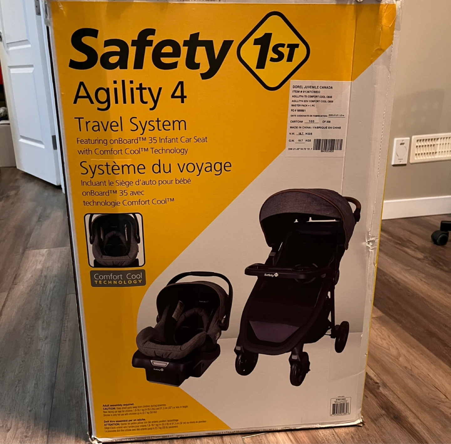 [⭐️Brand NEW] Safety 1st Agility 4 Travel System