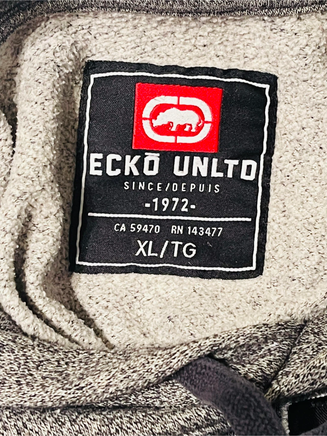 ECKO UNLTD Hoodie XL/TG Grey Polyester Blend - photo 2
