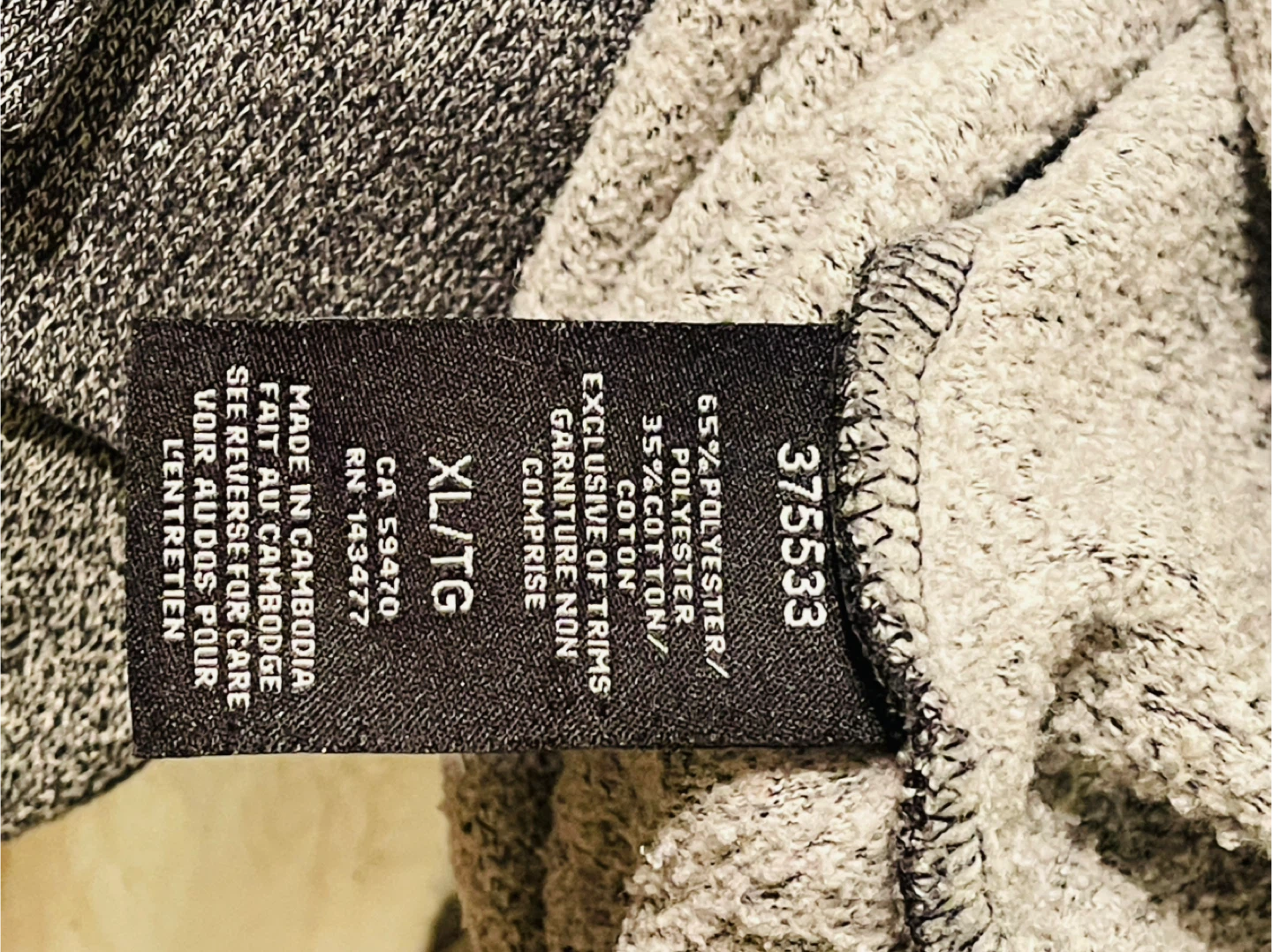 ECKO UNLTD Hoodie XL/TG Grey Polyester Blend - photo 3