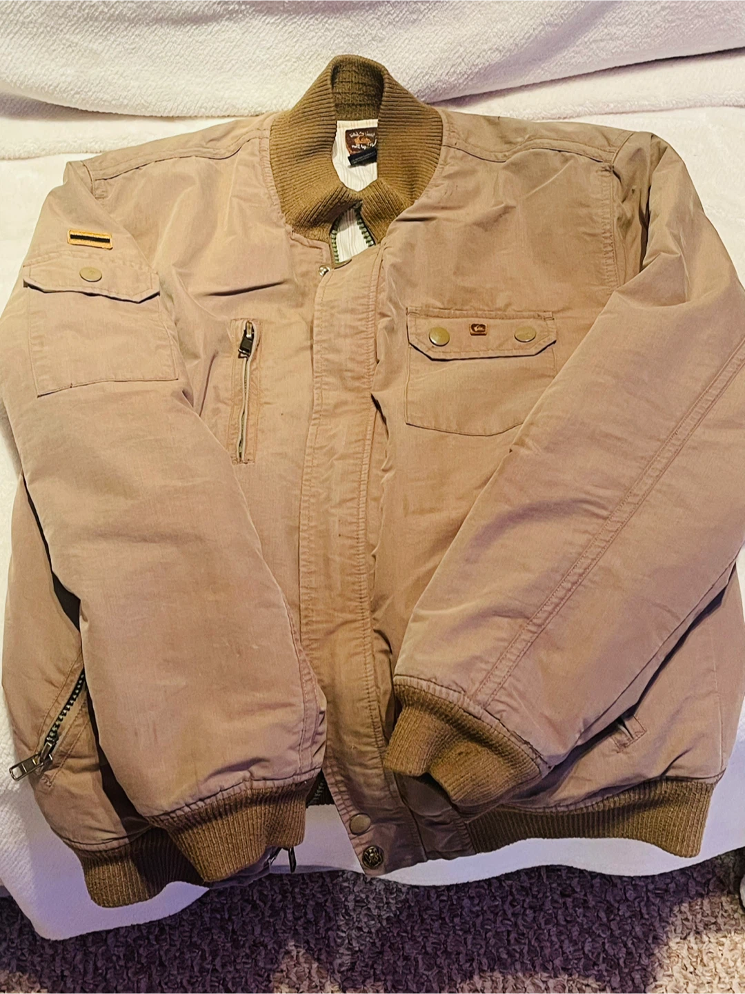 Tan Bomber Jacket - photo 3