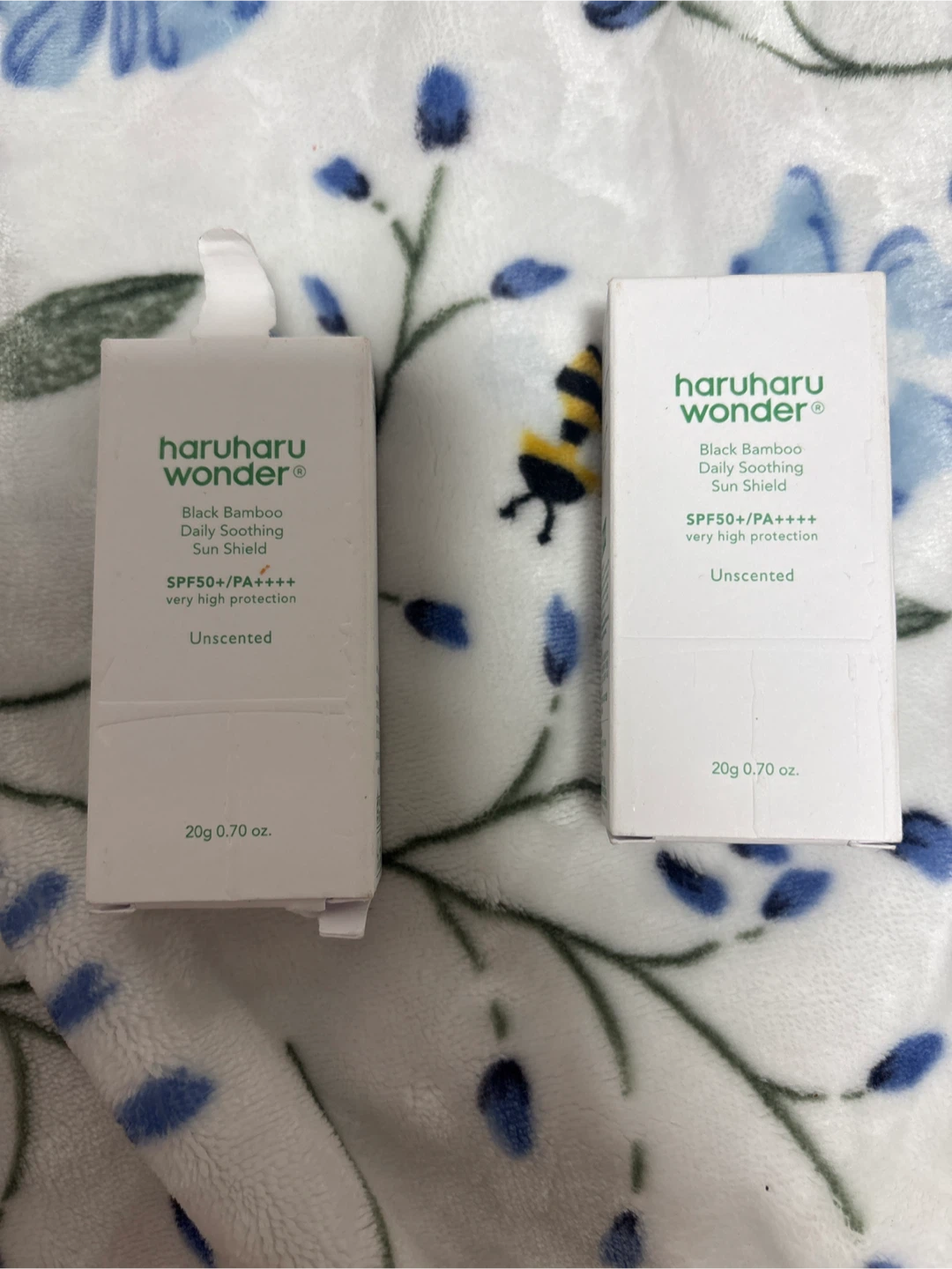 Haruharu Wonder Black Bamboo Sun Shield SPF50+ Unscented