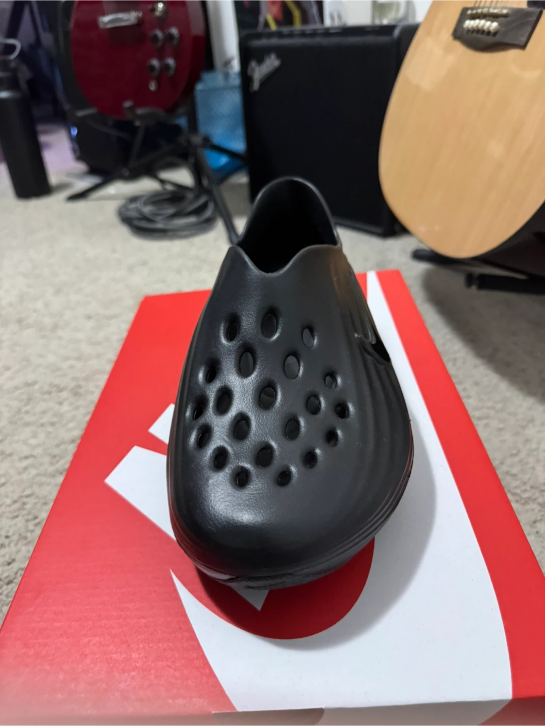 Nike ReactX Rejuven8 Black Clog Shoes - photo 2