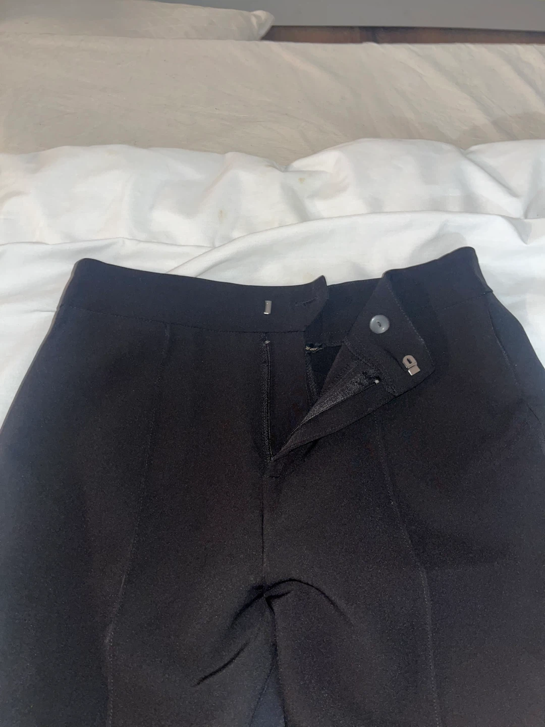 Shine Star Black Flare Pants Size Medium - photo 2