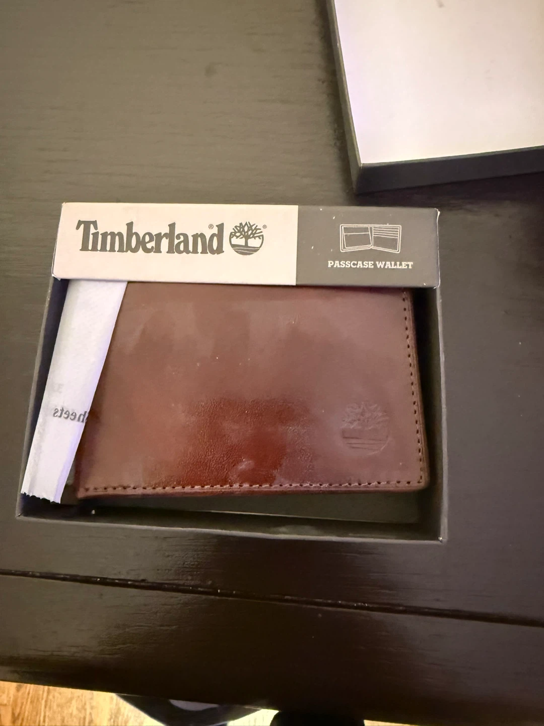 Timberland Leather Passcase Wallet