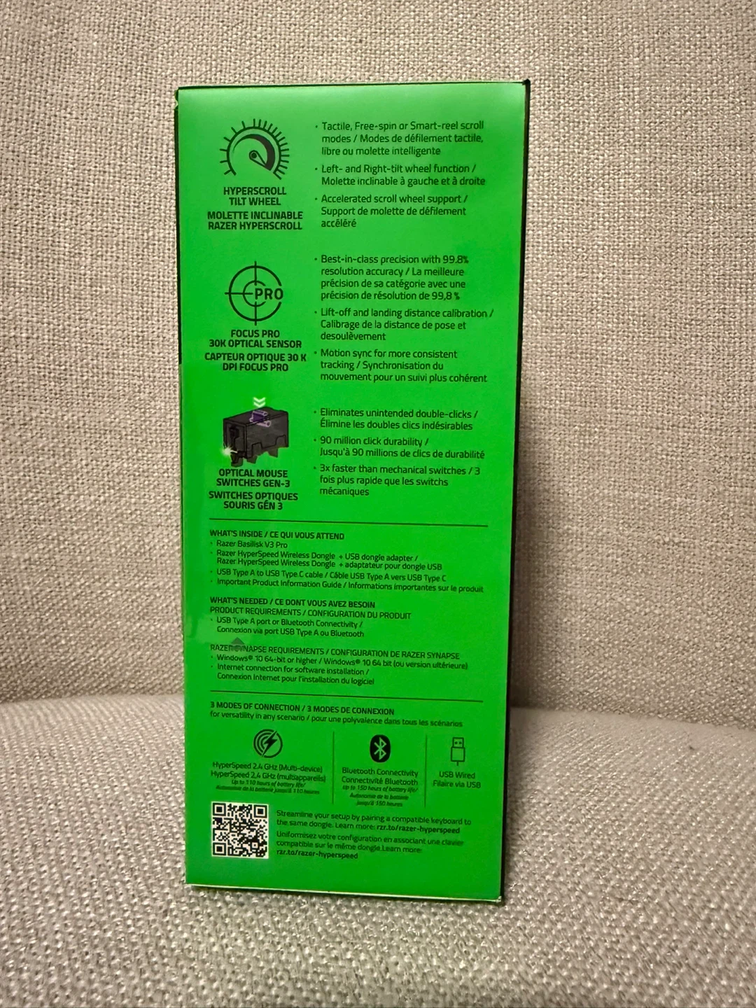 Razer Basilisk V3 Pro Wireless Gaming Mouse - BNIB - photo 4
