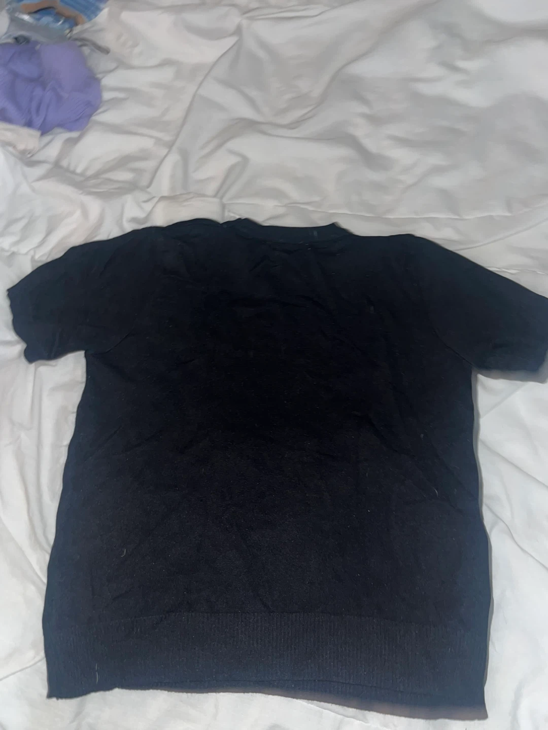 PLAY Comme des Garçons Black Short Sleeve Sweater - photo 4