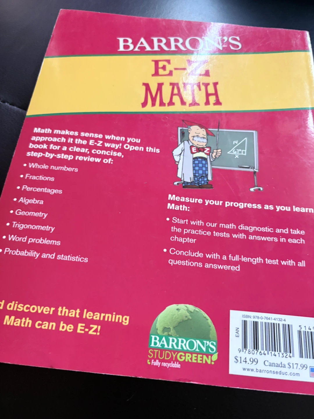 Barron's E-Z Math Study Guide - photo 2