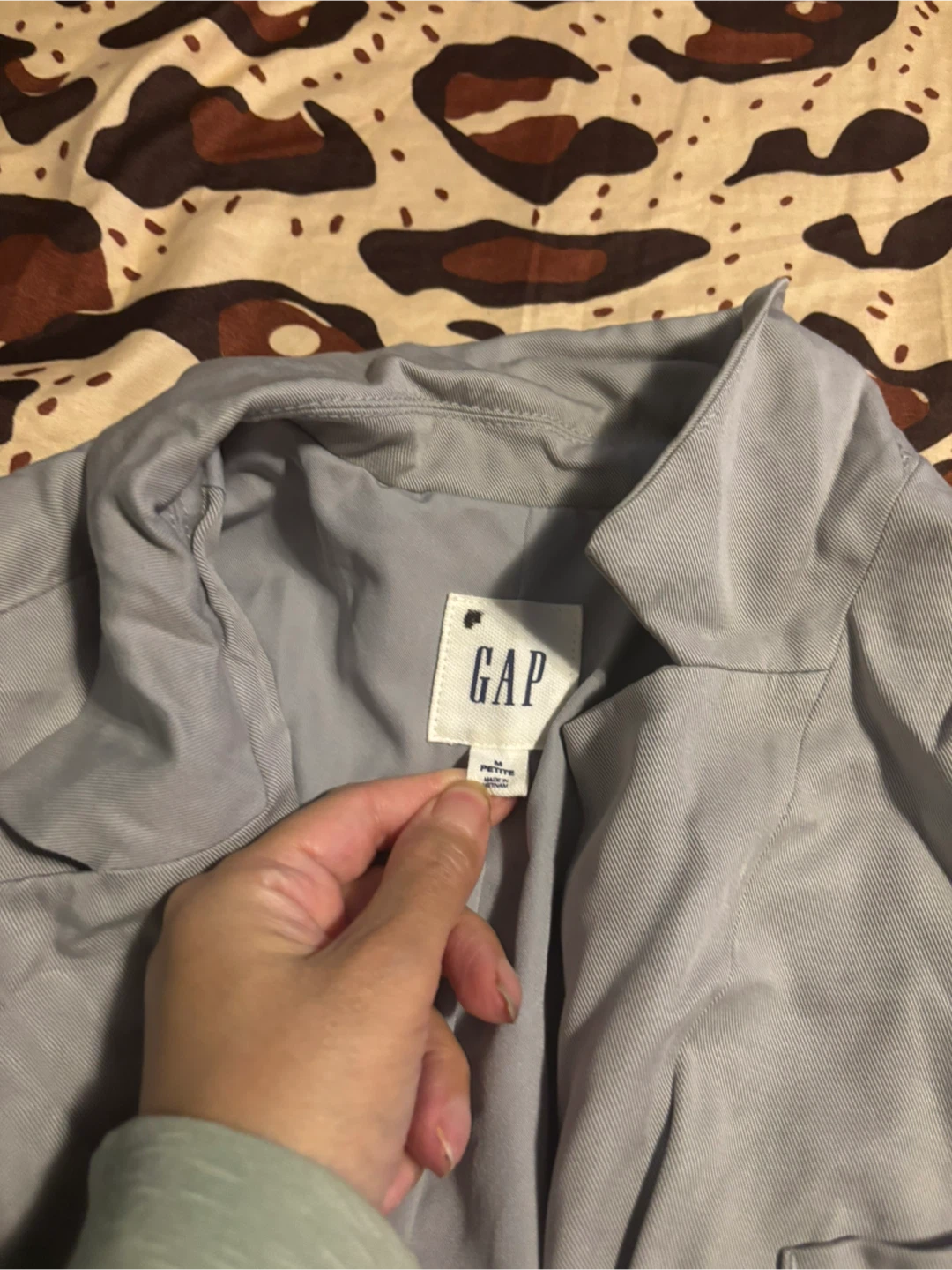 GAP Light Grey Blazer - Size M - photo 2