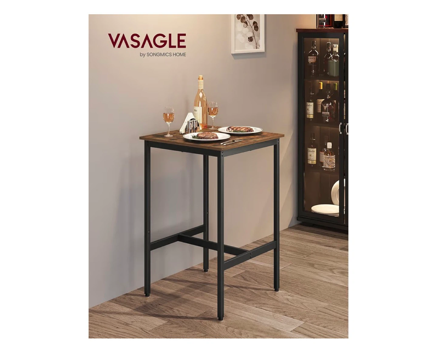 VASAGLE Bar Table - Industrial Style - photo 2