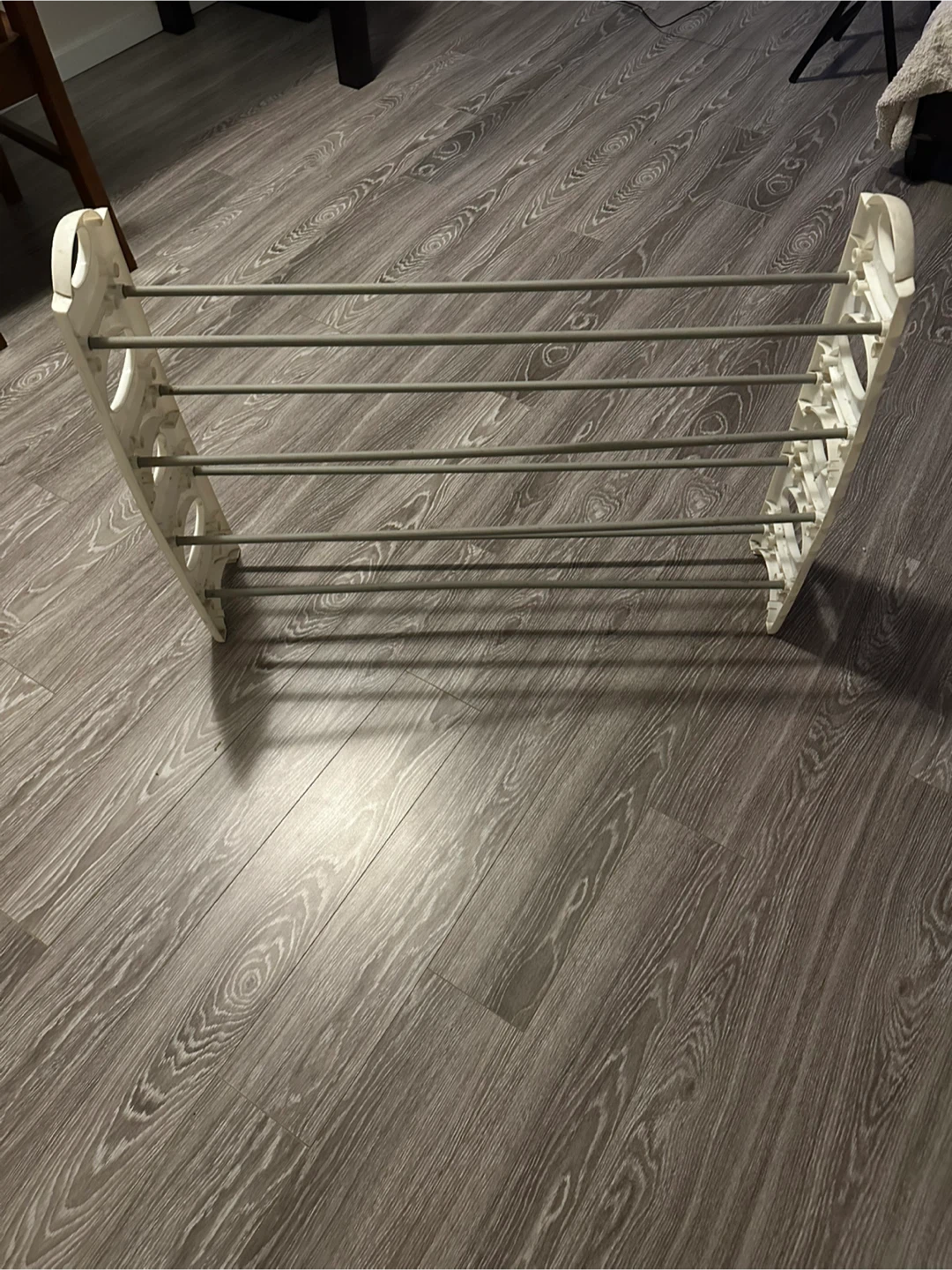 White 5-Tier Shoe Rack