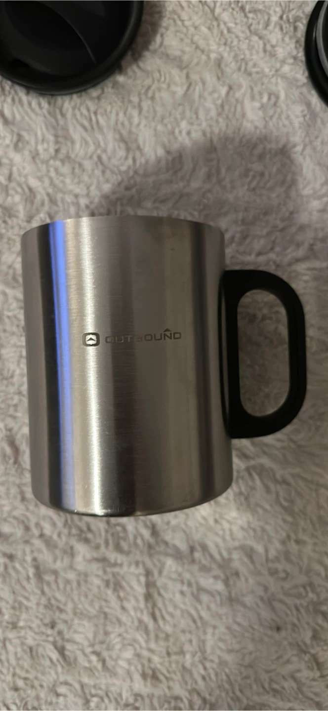 Outbound Stainless Steel Mugs with Lids (Set of 2) - photo 4