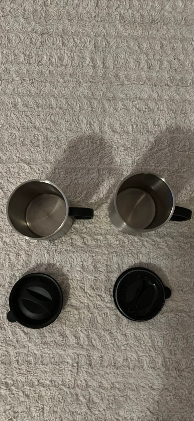 Outbound Stainless Steel Mugs with Lids (Set of 2) - photo 3