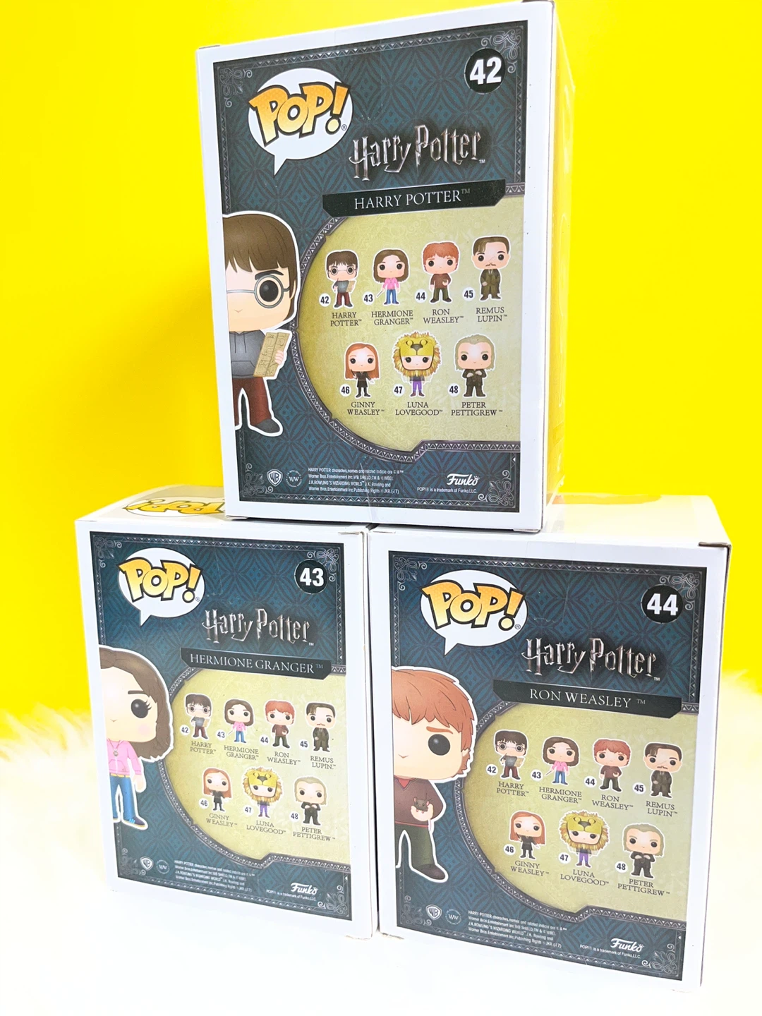 Harry Potter, Hermione Granger & Ron Weasley Vinyl Figures - photo 3